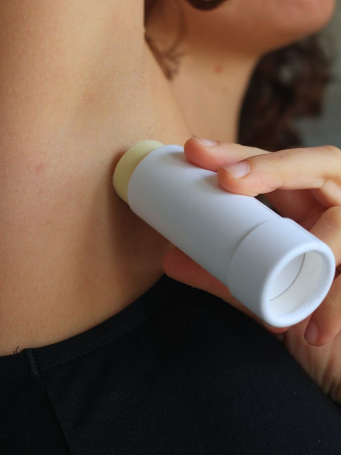 Déodorant solide sans bicarbonate pour peaux sensibles