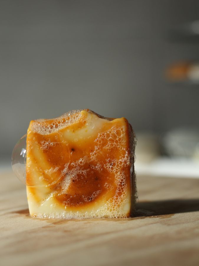 Savon surgras au macérat de carotte pour teints ternes
